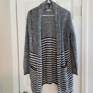 Woven Heart long sweater